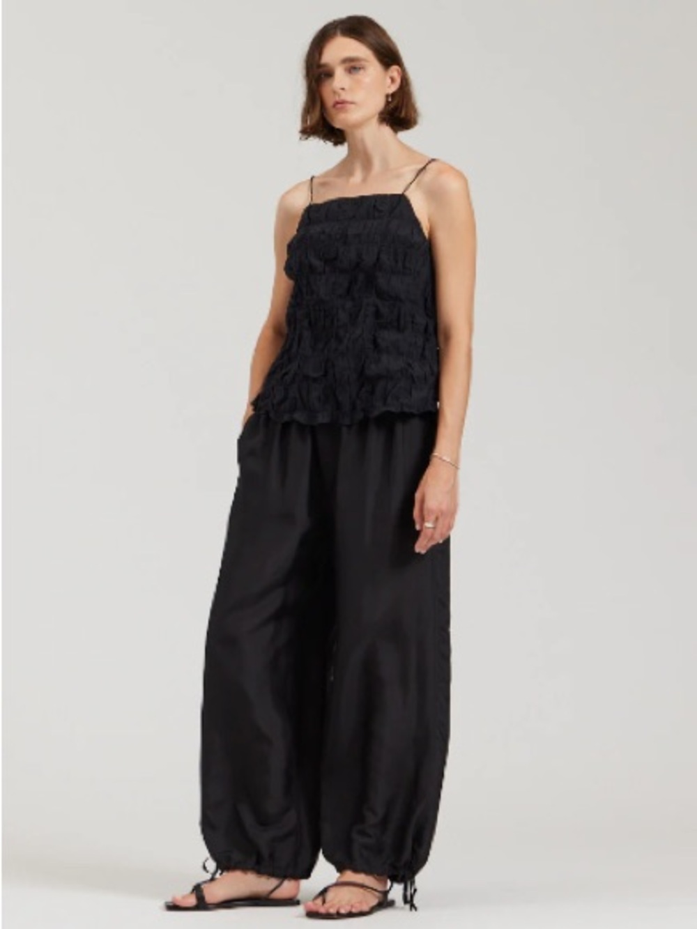Textured Cotton Tank